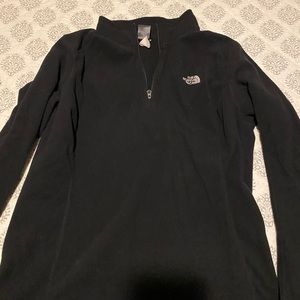 The North Face fleece half zip